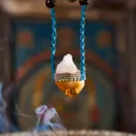 Integrated Wealth Merge Citrine Crystal Necklace